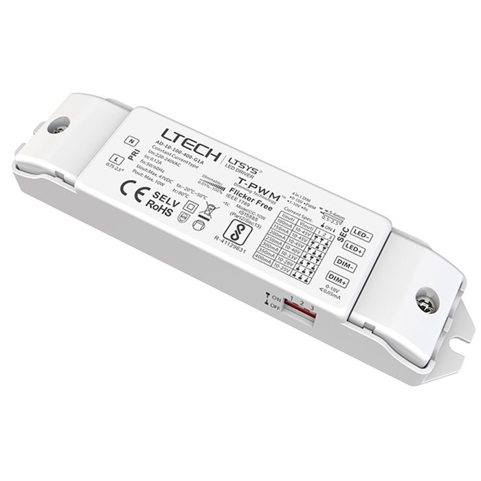 AD-10-100-400-G1A 10W 100-400mA Constant Current Dimmable Driver